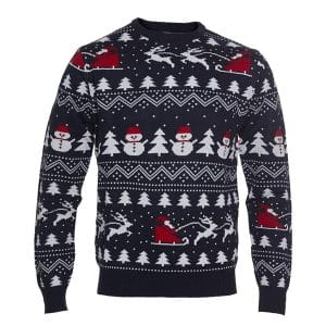 Jule-Sweaters - Den Stilede Julesweater - Barn - 1 Year