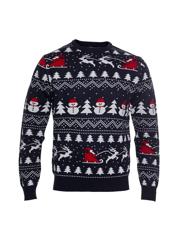 Jule-Sweaters - Den Stilede Julesweater - M