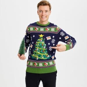 Jule-Sweaters - Juletræ Sweater - XS