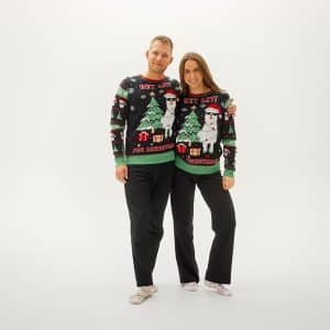 Jule-Sweaters - Get Lit Christmas Sweater - XS