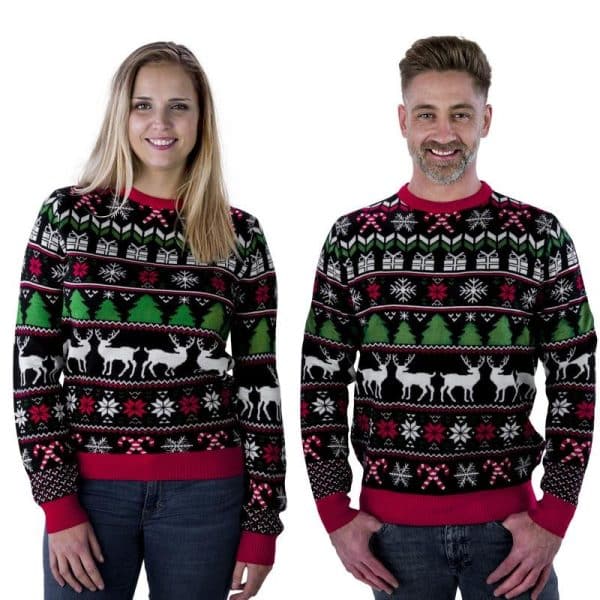 Julesweater Multifarvet