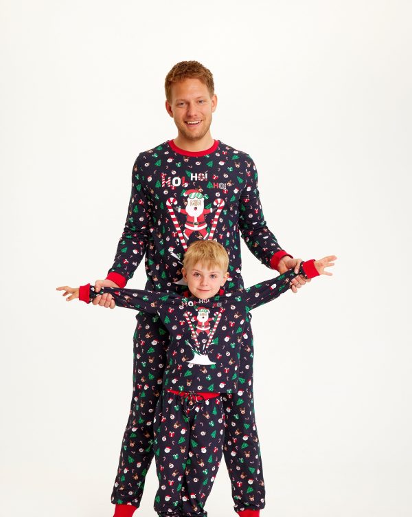 Årets julepyjamas: Flying Santa Pyjamas - Børn.