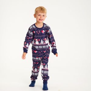 Årets julepyjamas: Julehjerte Pyjamas - Børn.
