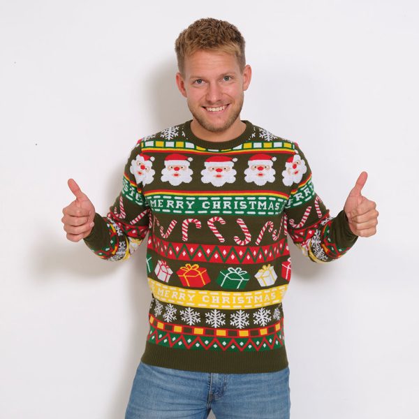 Den Festlige Julesweater - herre / mænd