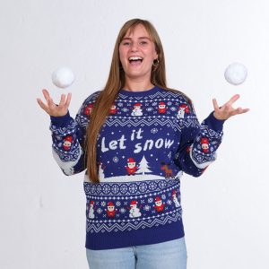 Let It Snow Julesweateren - dame / kvinder