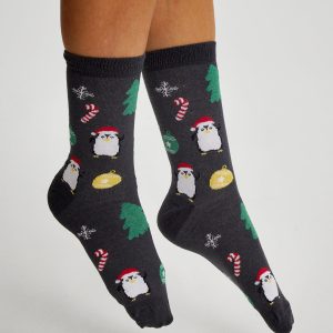 Penguin Christmas Socks. Julesokker