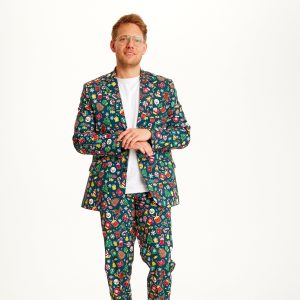 The Awesome Christmas Suit Grøn. Julejakkesæt