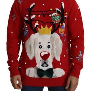 Dolce & Gabbana Elegant Christmas Cashmere Sweater