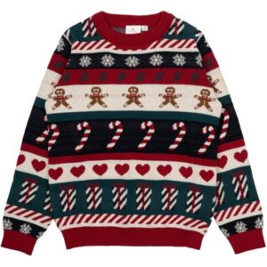 Holiday Jacquard Pullover - MULTICOLOU - 98-104