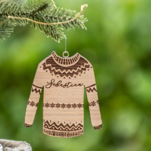 Julesweater med navn Eg - HØJTIDER > JUL > JULEPYNT - Living Nature