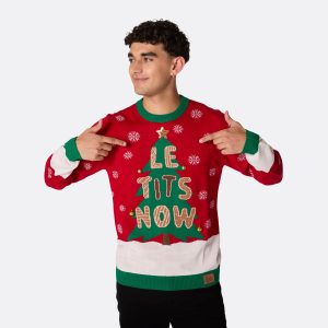 Let It Snow Julesweater Herre