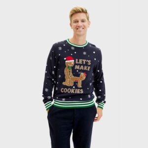 Jule-Sweaters - Let's make Christmas cookies sweater - S/M