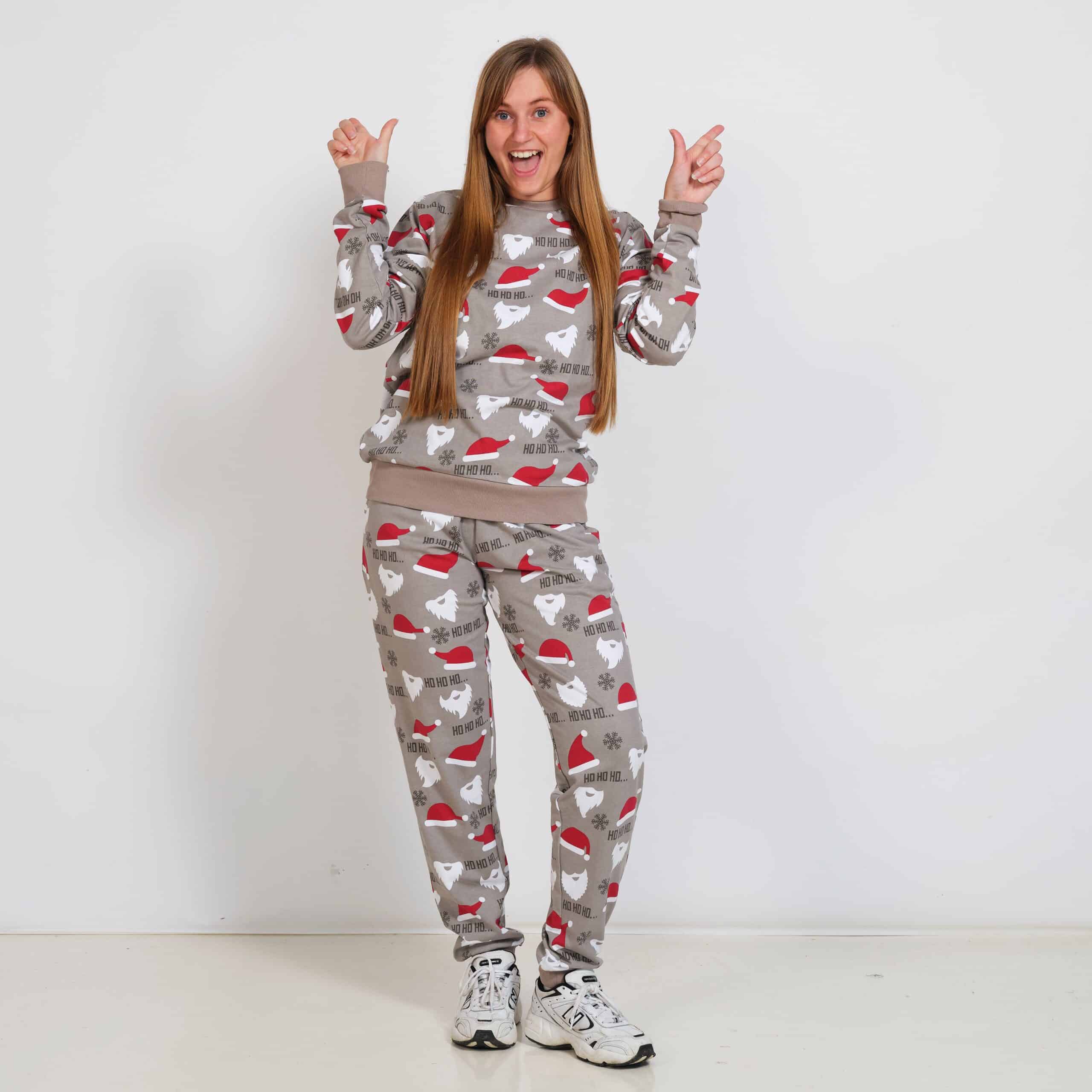 Julesweatsuit - Grå.