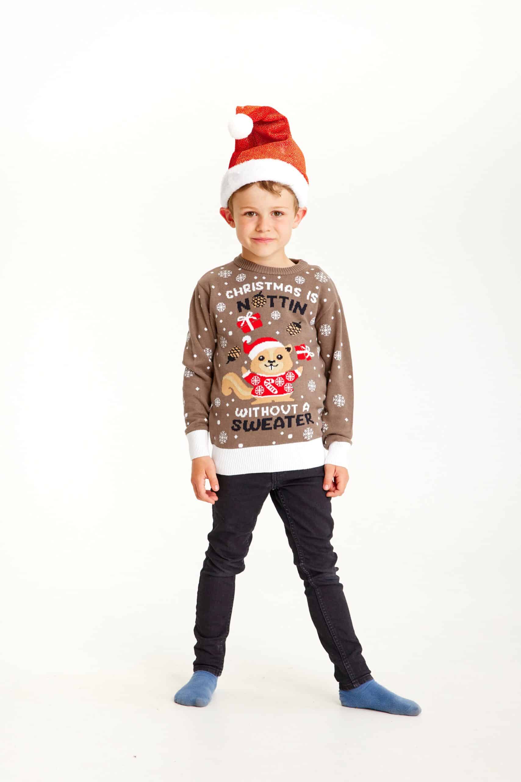 Christmas Is Nuttin Without A Sweater - Børn.