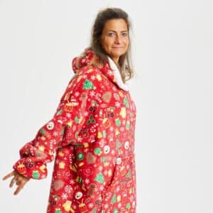Crazy Dreamhoodie Rød - Voksen